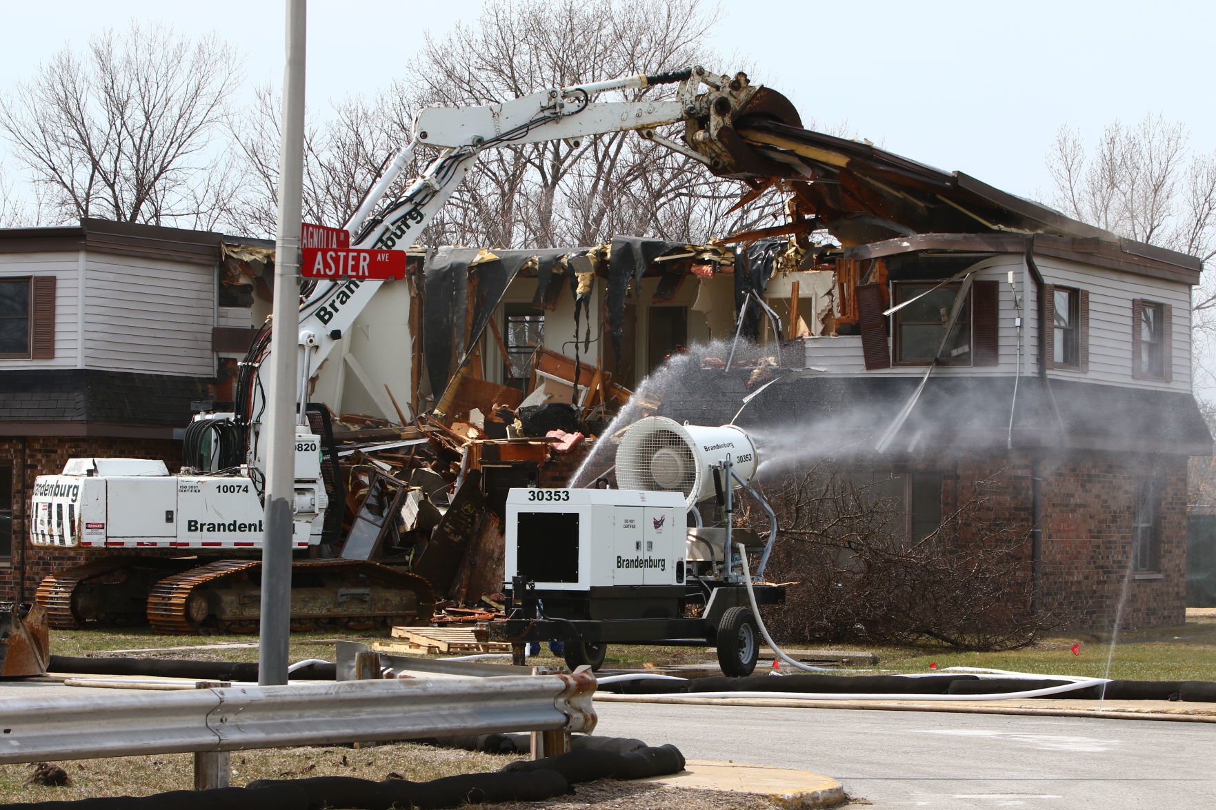 Demolition begins on West Calumet Housing Complex